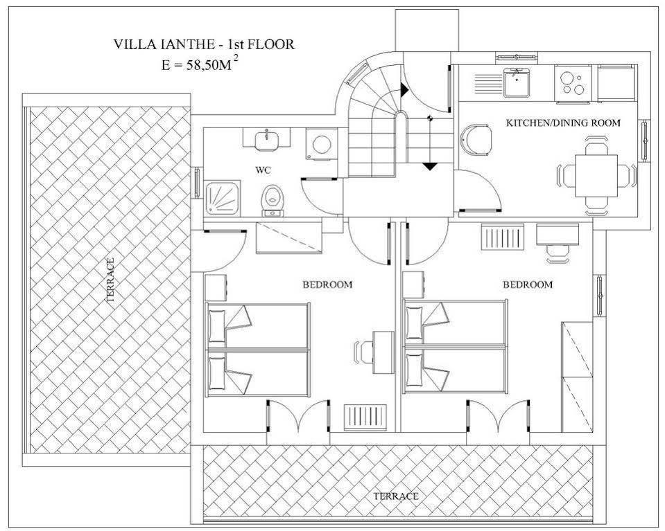 Korallis Villas Livathos  Exterior foto